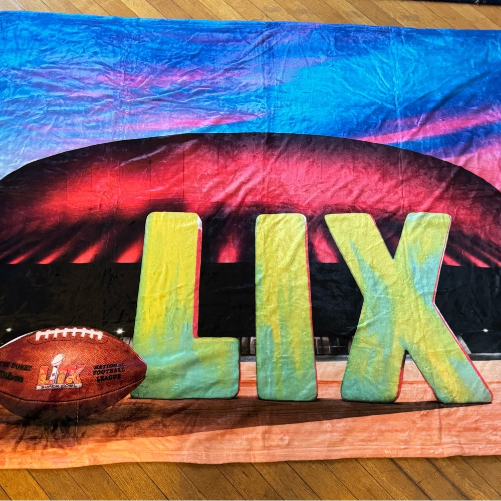 NFL SB LIX Silk Touch Blanket